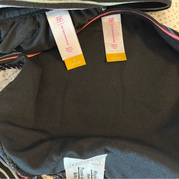 Juniors No Boundaries Lurex Rib Knit Stripe Two-Pieces Swimsuit
Size L (11-13) - Picture 11 of 13